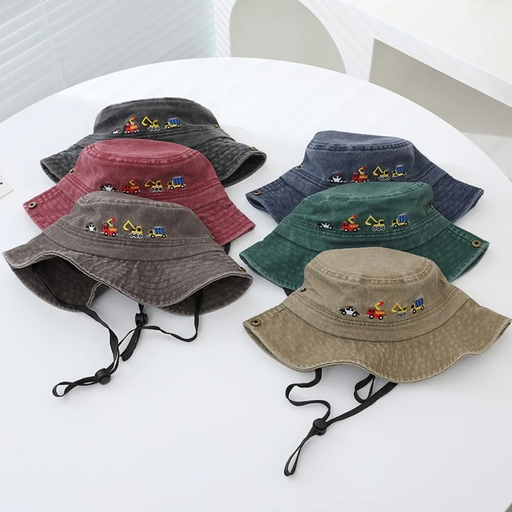 Sombrero de pescador infantil transpirable y ajustable - imagen 2