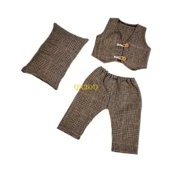 Conjunto chaleco con almohada para sesión fotos newborn – Incluye pantalón