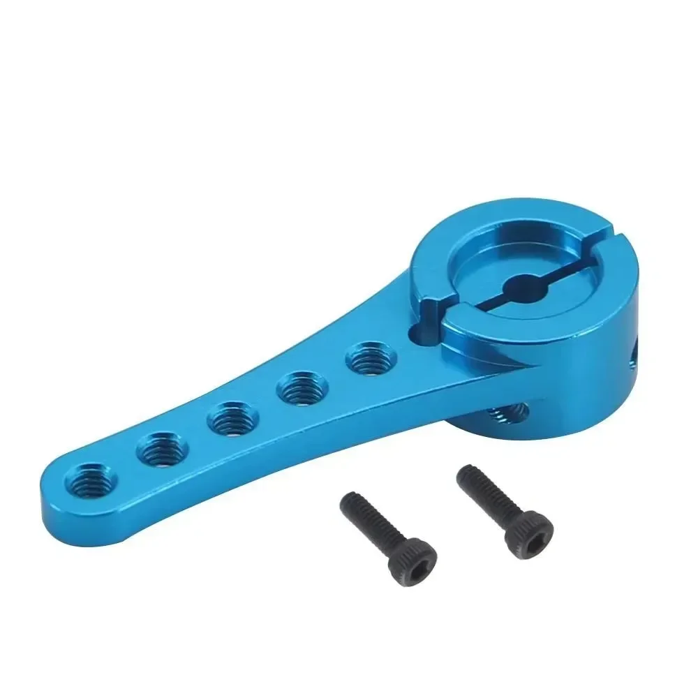Brazo Servo estriado 25T, 46mm de longitud, brazo Servo de dirección de aleación de aluminio, diseño de torsión grande, brazo Servo sobre orugas para Futaba MG996 MG995 - imagen 5