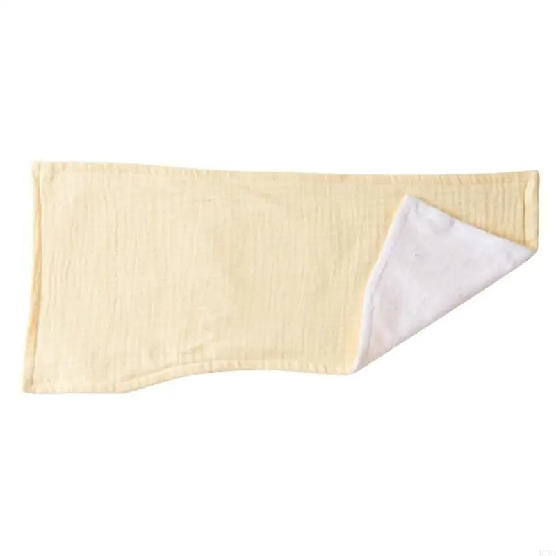 Baberos alimentación D7YD, paños para eructar 6 capas para bebés, toalla para eructar rectangular, Baberos algodón y - imagen 4