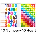 10 Number 10 Heart