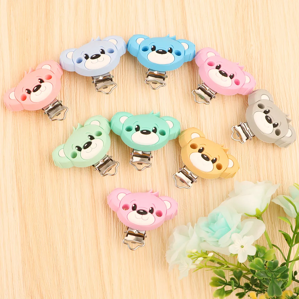 Kovict cuentas de silicona con osito para collar y pulsera - imagen 4