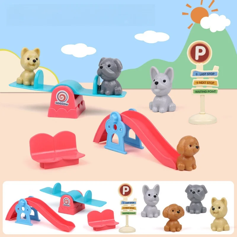 QWZ Casa de Juego Mini Mascotas para Perros y Gatos - imagen 3