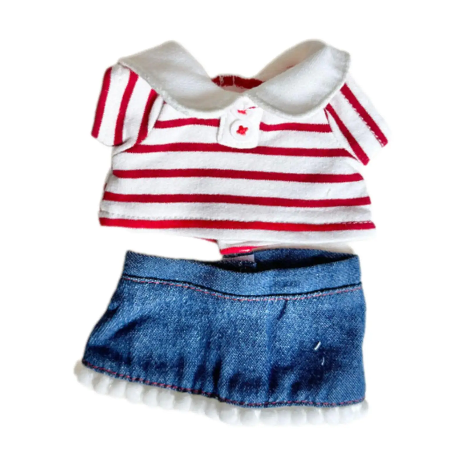 Red stripe  skirt
