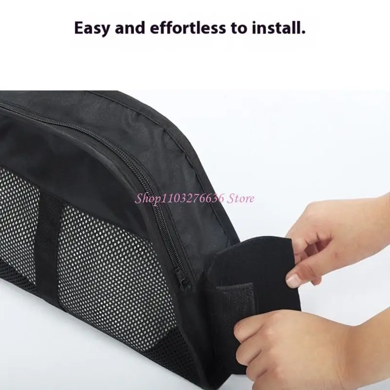 R6FD Bolsa porta pañales colgante impermeable para cochecito - imagen 3