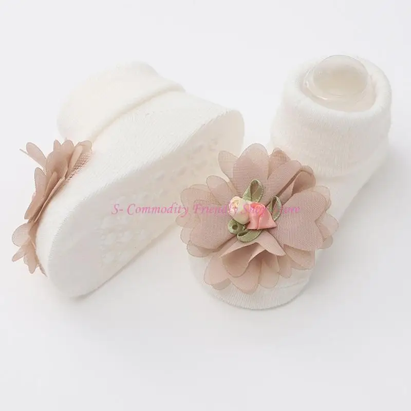 85ae elegante recién nacido calcetines tobillo calcetines para cabello calcetines bebé - imagen 3