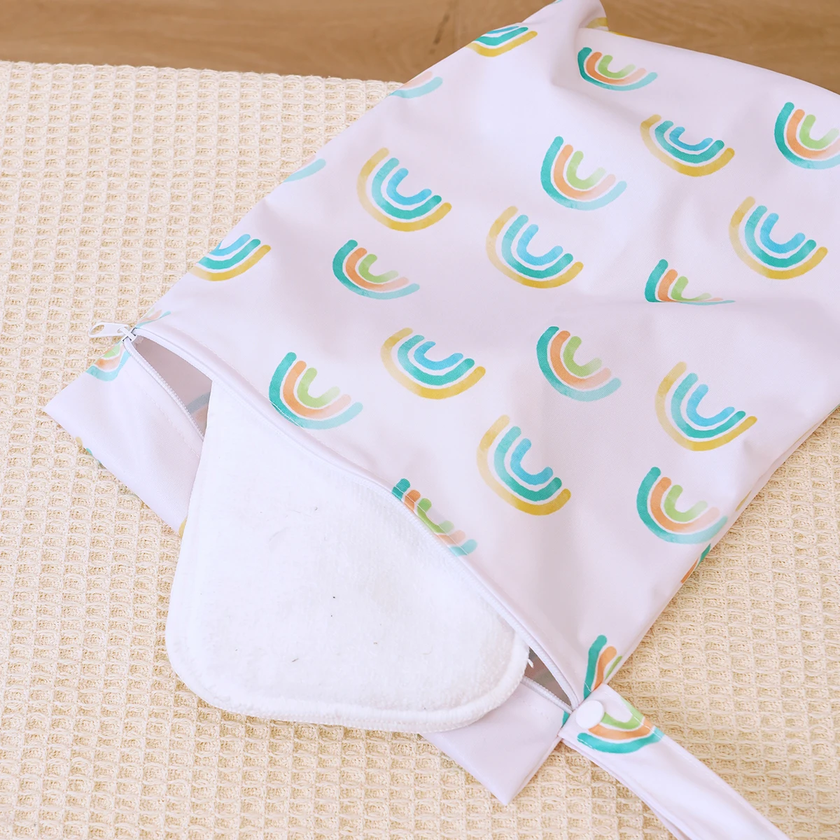 Elinfant bolsas impermeables para pañales, playa y piscina portátil - imagen 4