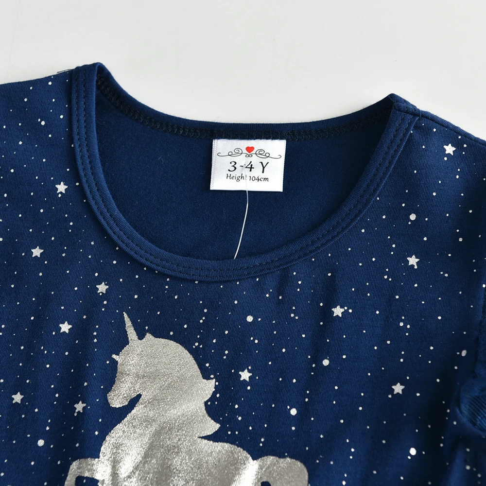 Vestido tutú unicornio para niña DXTON – Fiestas y colegio - imagen 2