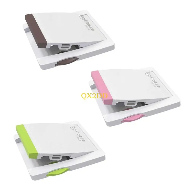 QX2D Cerradura seguridad para niños para puerta corrediza vidrio Seguridad para bebés Cerradura ventana deslizante - imagen 2