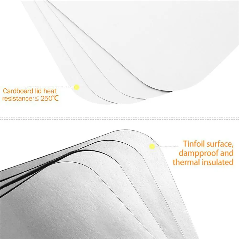 Sartenes desechables para barbacoa, sartenes de goteo de grasa de papel de aluminio, bandeja de captura de parrilla reciclable para suministros al aire libre Weber - imagen 2