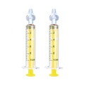 A yellow 2pcs