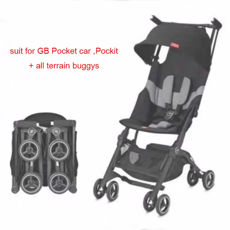 Adaptador de asiento de coche para cochecito para GB Pockit + coche de bolsillo todo terreno con convertidor de cesta para cochecito de bebé Aton Cloud Q/Z Maxi-Cosi - imagen 2