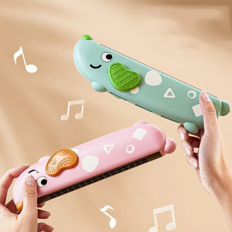 Armónica para niños, instrumento de viento de madera para principiantes, educación infantil, juguetes auténticos de órganos para bebés - imagen 3