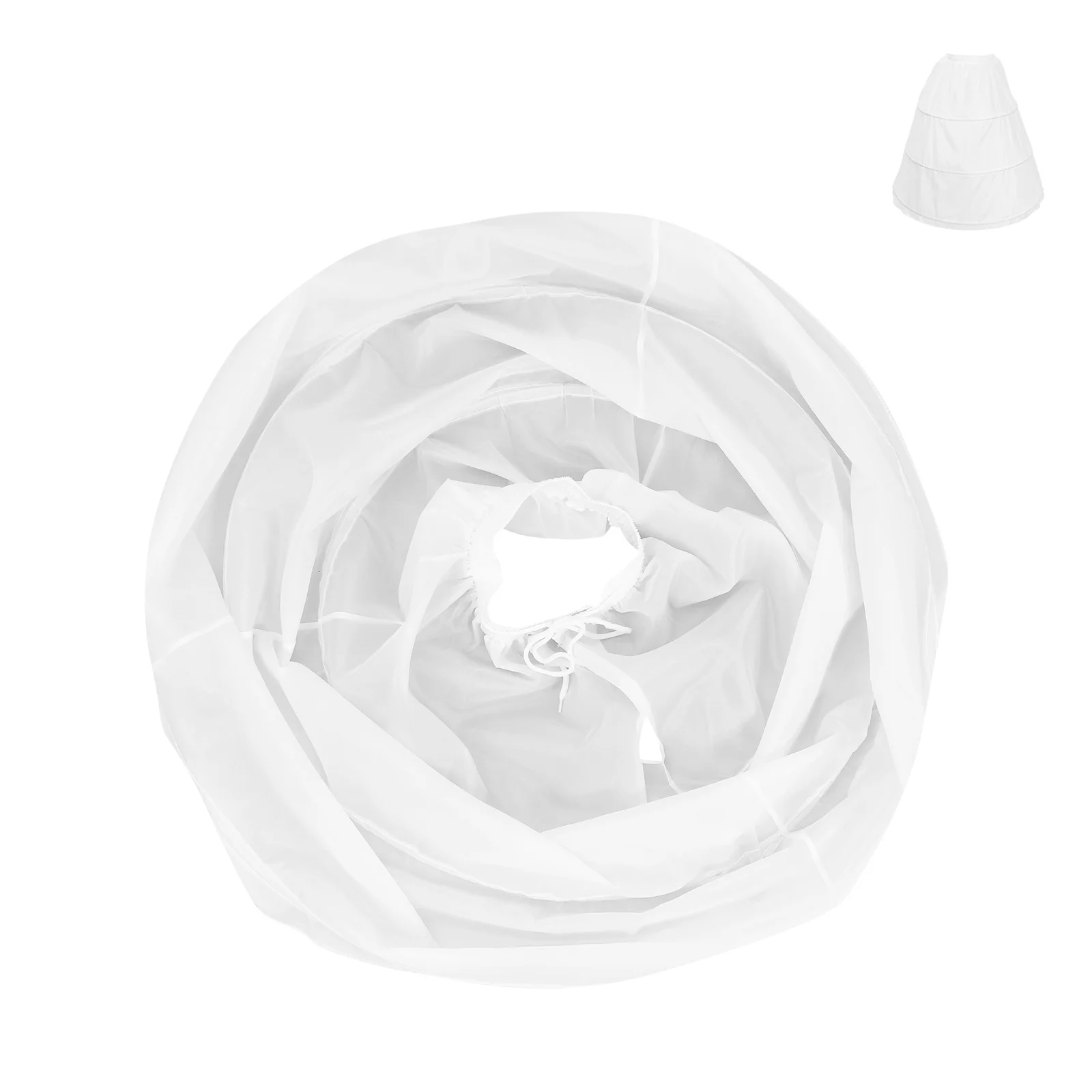 Enagua corta para niña, falda interior de Color clásico, Base de falda cómoda y duradera para ocasiones formales, actuación de fiesta - imagen 3