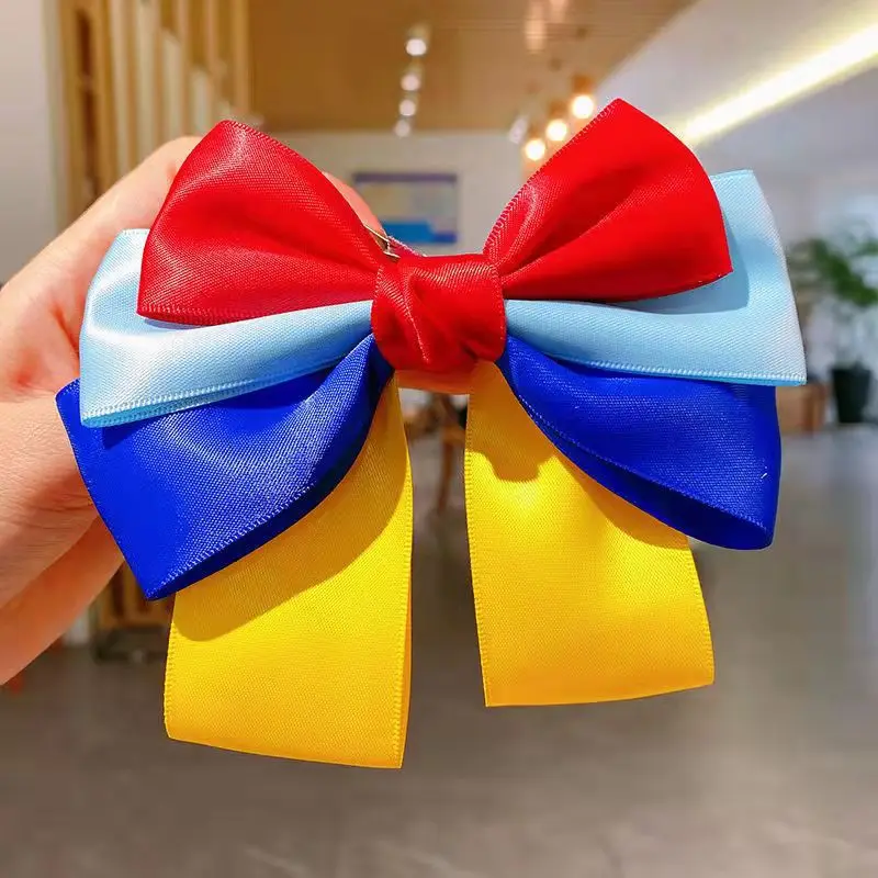 Horquilla con lazo de princesa para niñas – Accesorio para el cabello - imagen 3