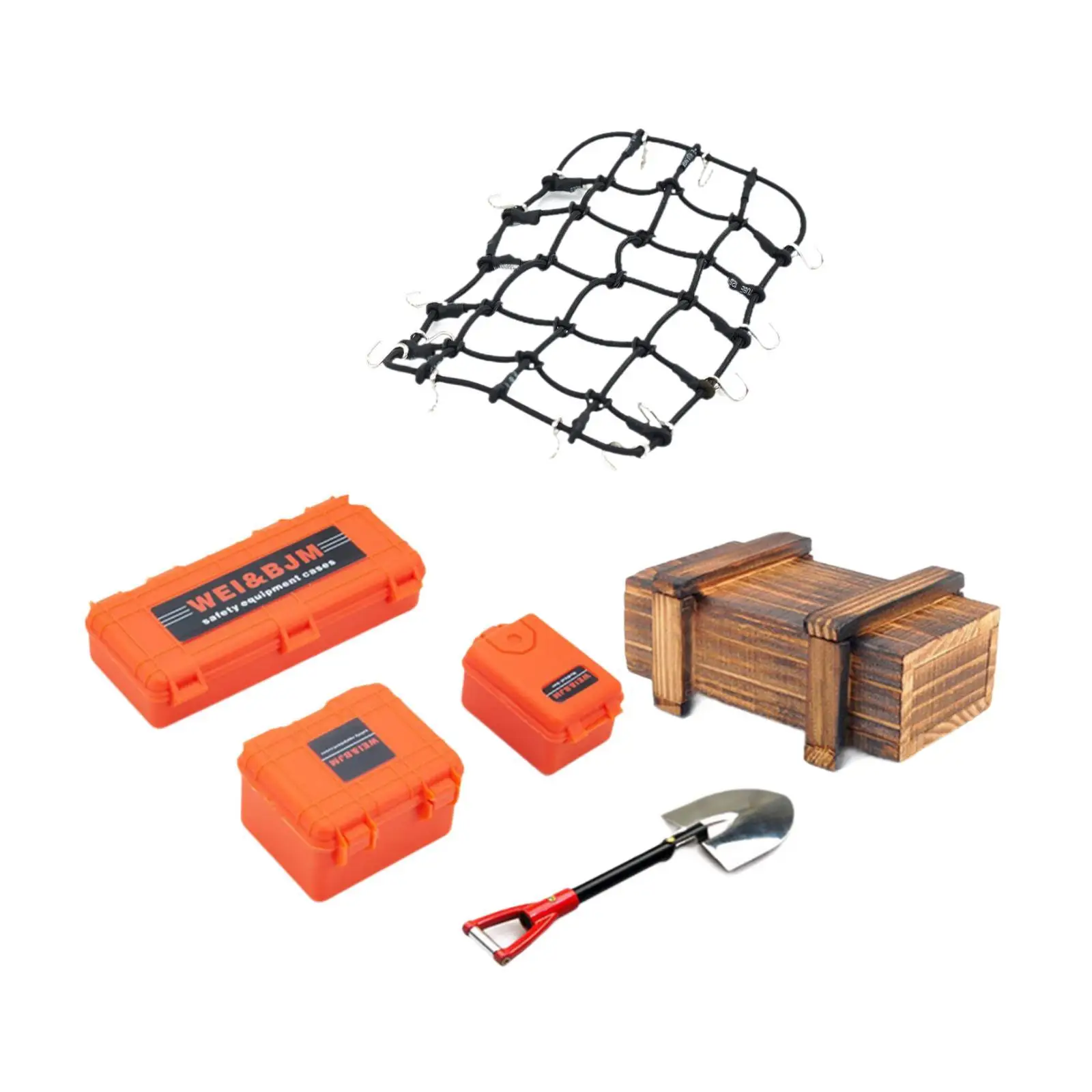 Decoración de techo de coche trepador de control remoto para actualización de oruga de control remoto 1/10 resistente para SCX10