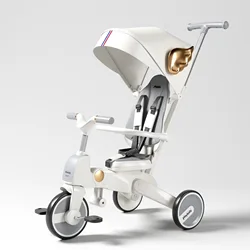 Playkids Proco S03 triciclo infantil de paseo convertible y plegable
