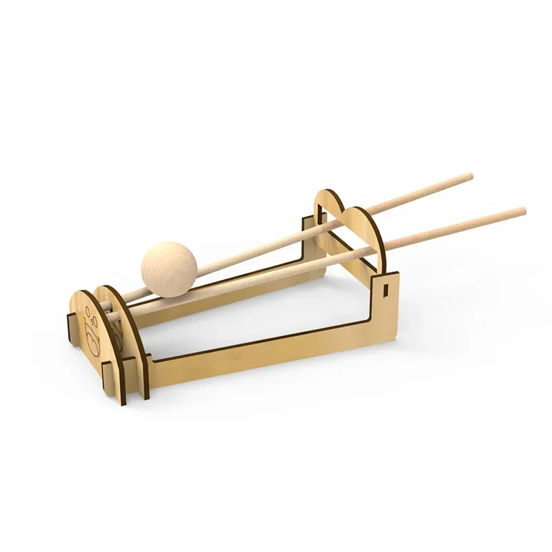 Modelo de ensamblaje de pendiente extraña de doble pista, equipo científico Experimental DIY para entender la aceleración de la gravedad