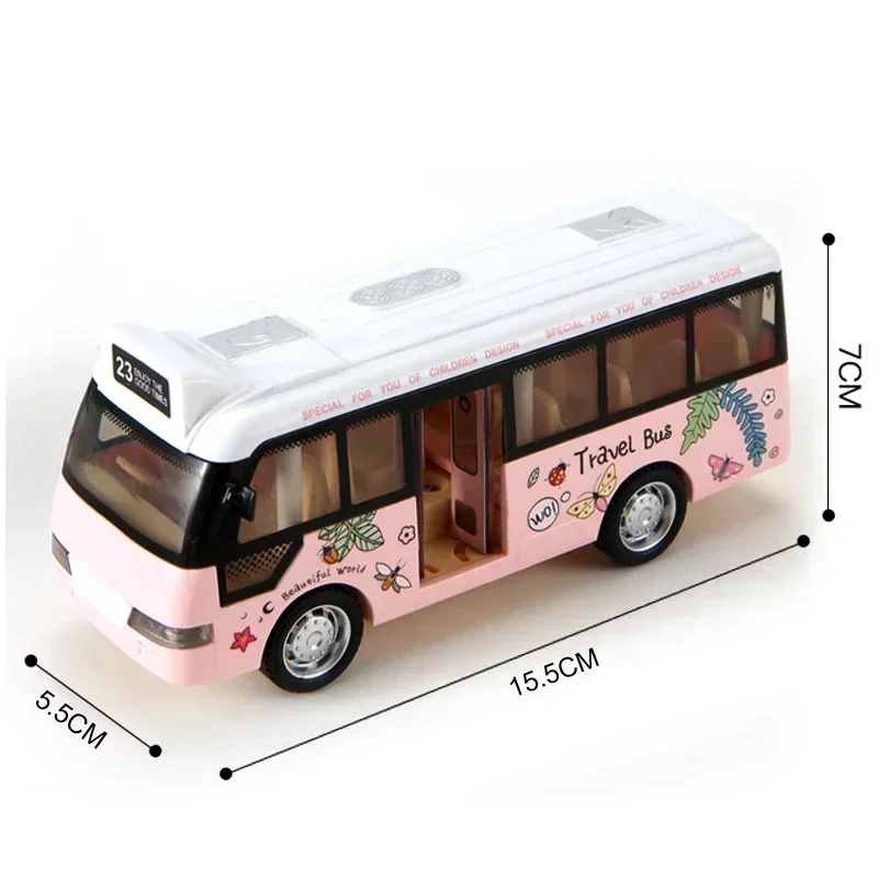 Autobús musical de fricción – Juguete interactivo para niños - imagen 4