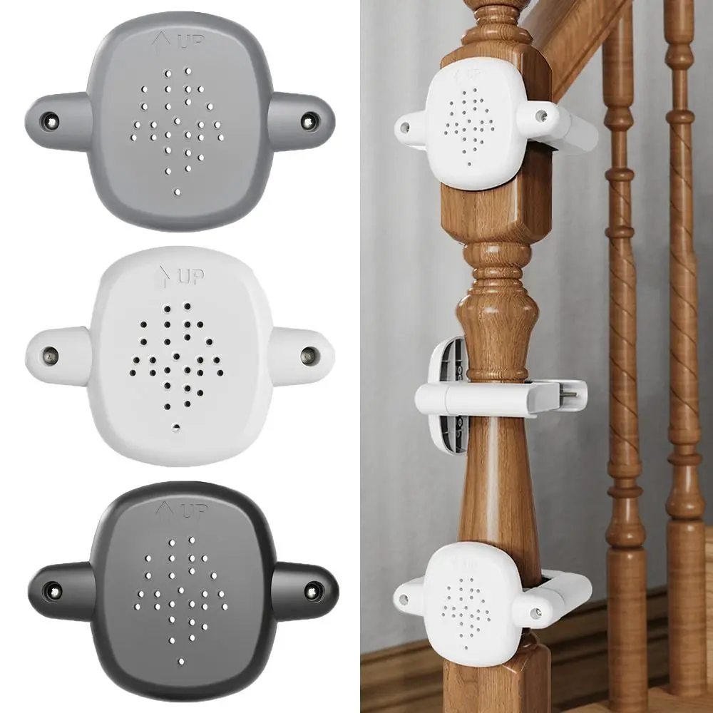 Barandilla de seguridad para puertas de bebe - Kit montaje ABS