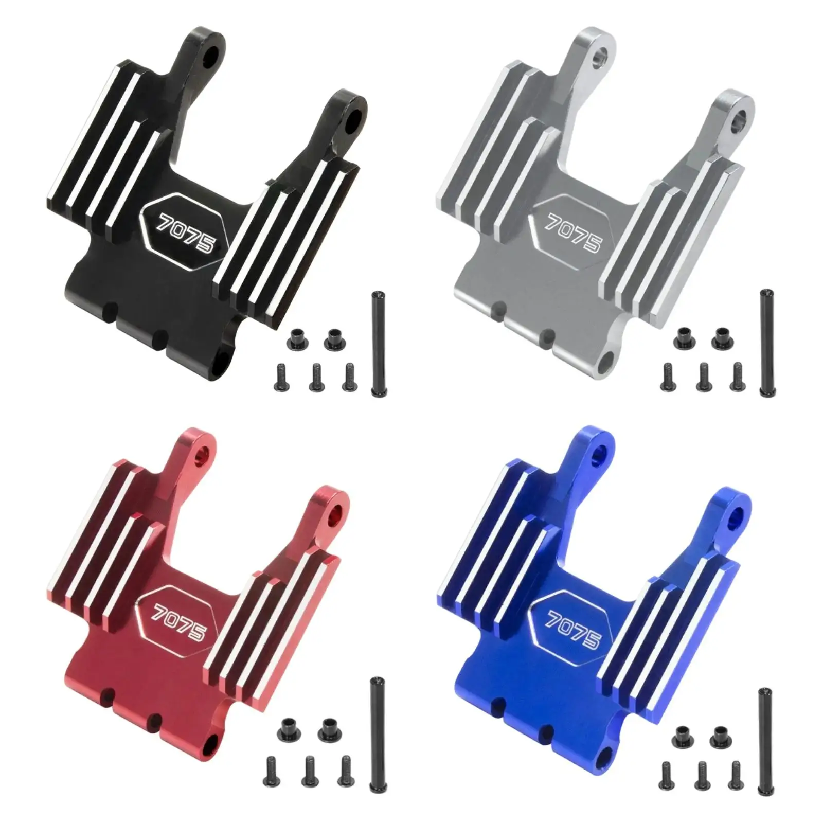 7075 Front Faucet Seat Support Easy to Install Wear Resistant Multiuse RC Motorcycle Model for Electric Motorcycle Parts