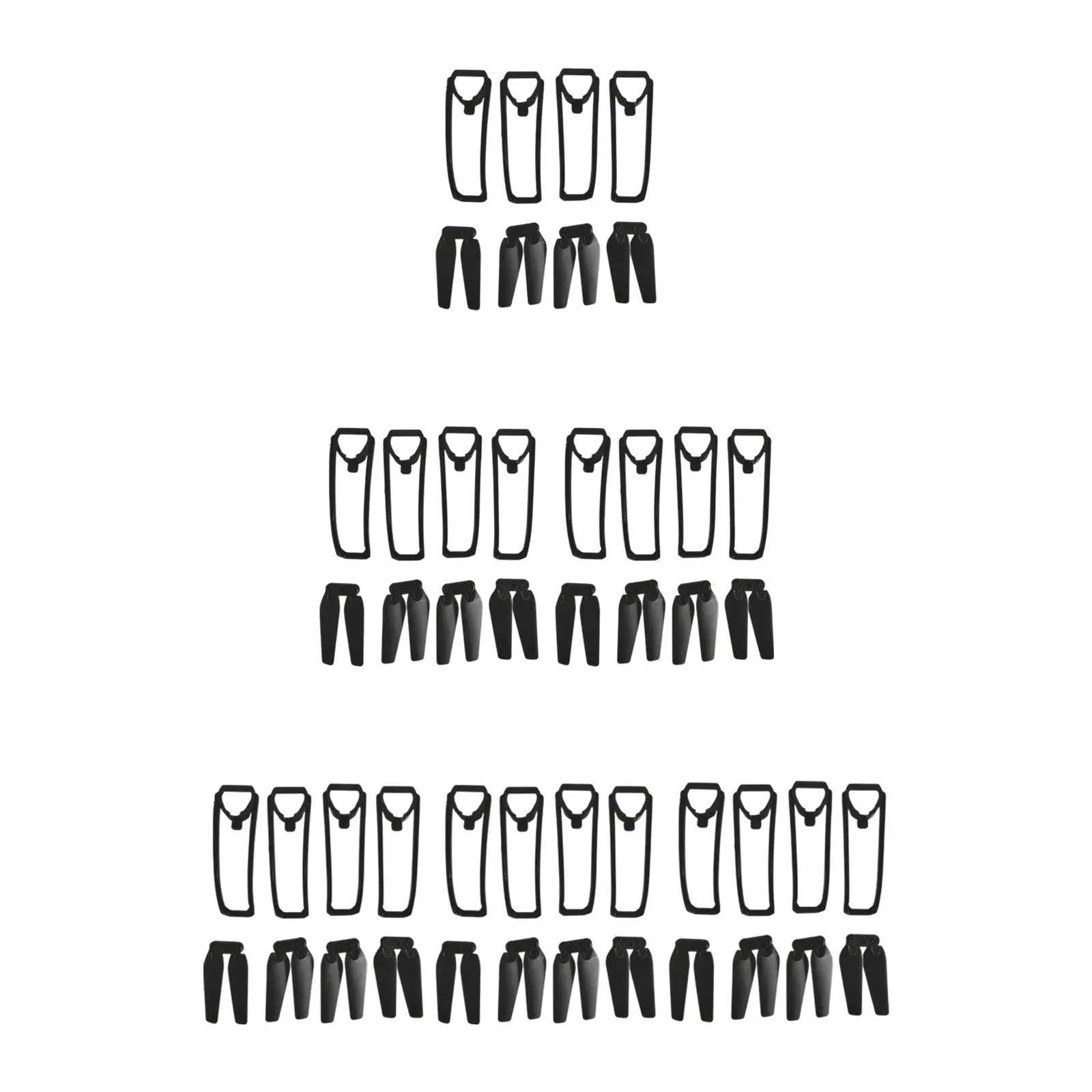 Hélices profesionales, ligeras, portátiles, de alta resistencia, de liberación rápida, piezas de repuesto con cubierta protectora para E88Pro E88 - imagen 2