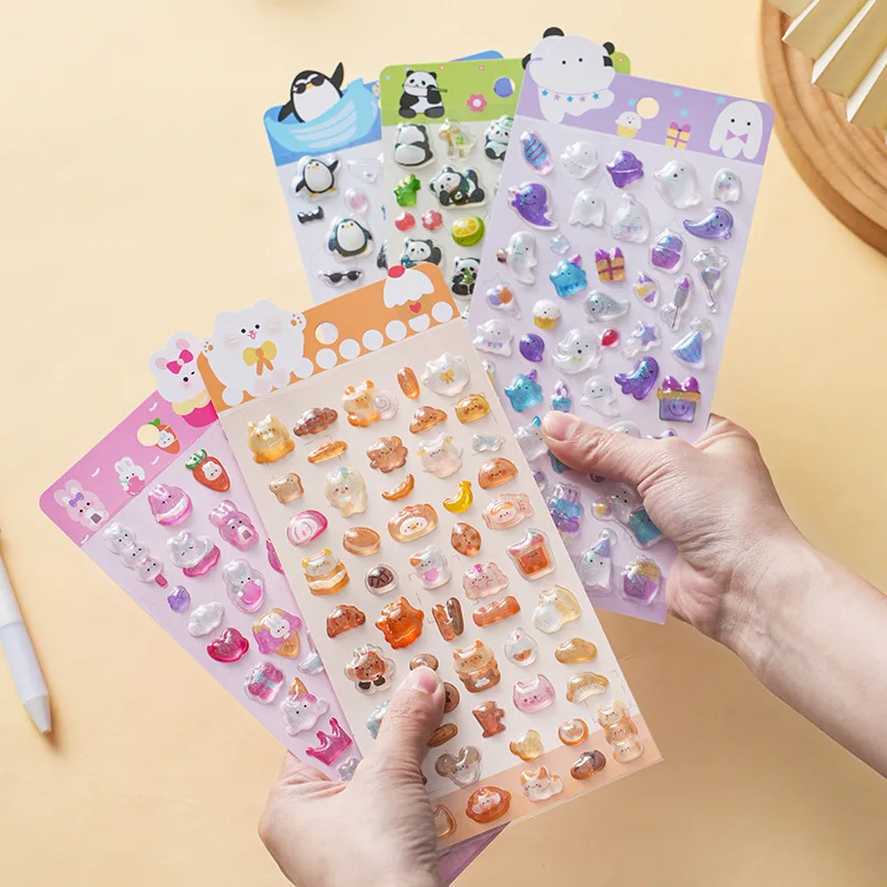 Pegatinas 3D con lentejuelas para funda de móvil decorativa - imagen 4
