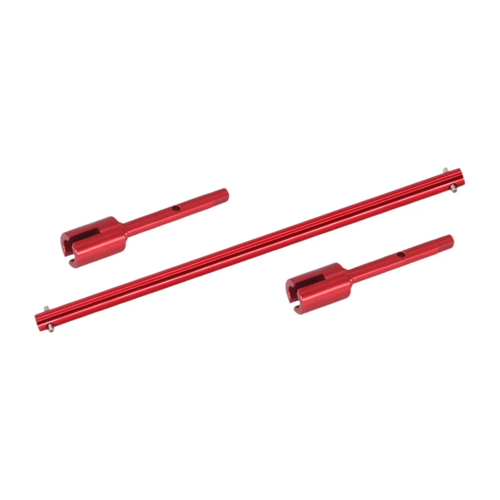 Main Propeller Drive Shaft and Propeller Joint Set Heavy Duty Upgrade for TT02 TT02B 1/10 Crawler RC Hobby Car DIY Accessories