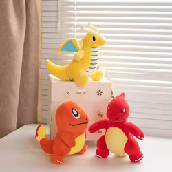 Charmander Dragonite Charmeleon juguete de Peluche Pokemon Peluche Anime muñeca Kawaii decoración del hogar regalos de Navidad de alta calidad
