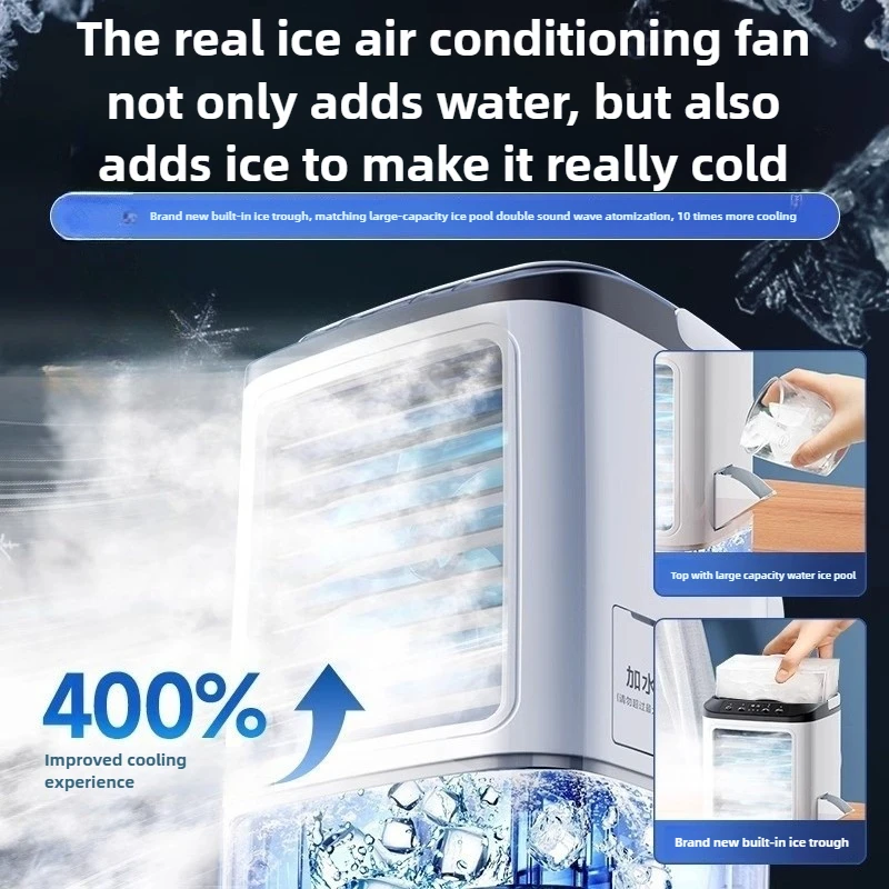 Aire acondicionado para mascotas, artefacto de refrigeración, ventilador Vertical para cachorros, Mini refrigeración pequeña, productos especiales para mascotas para perros y gatos - imagen 3