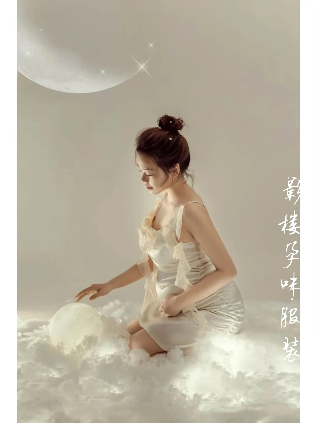 Vestido de maternidad con lentejuelas para fotografía, vestido Sexy con abertura para mujer embarazada, ropa de embarazo, vestido de noche elegante para Baby Shower 2024 - imagen 2