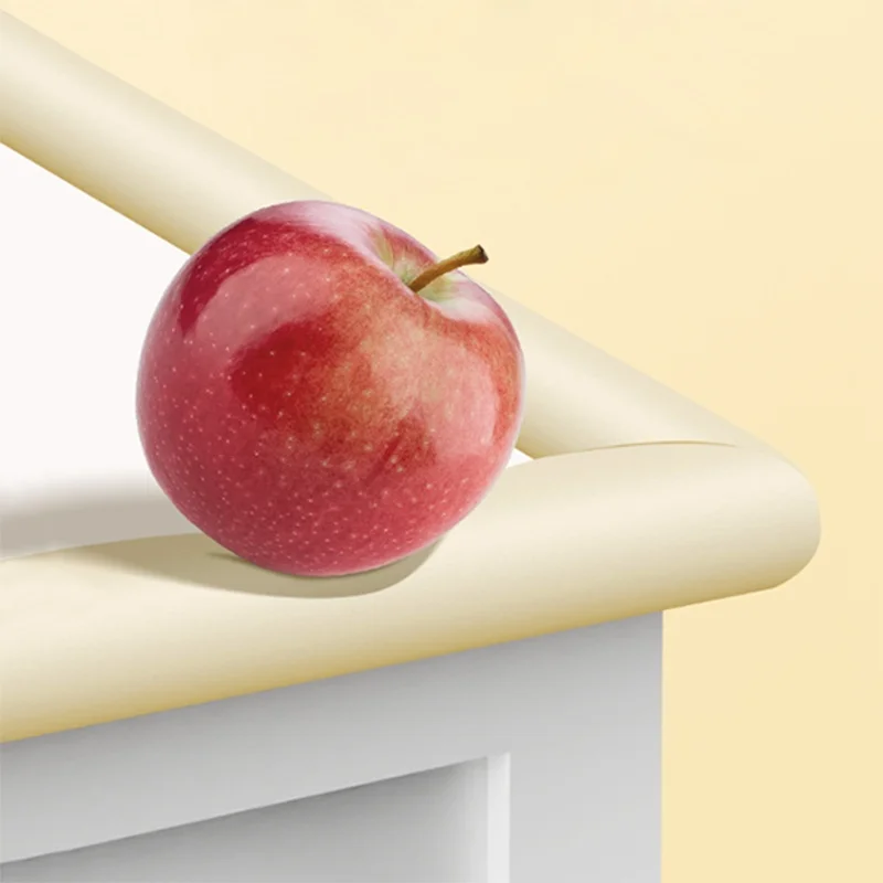 Tira de protección para las esquinas de las mesas antigolpes de seguridad para niños, paquete anticolisión de plástico suave, artículos diversos para el hogar para pared de ventana - imagen 3