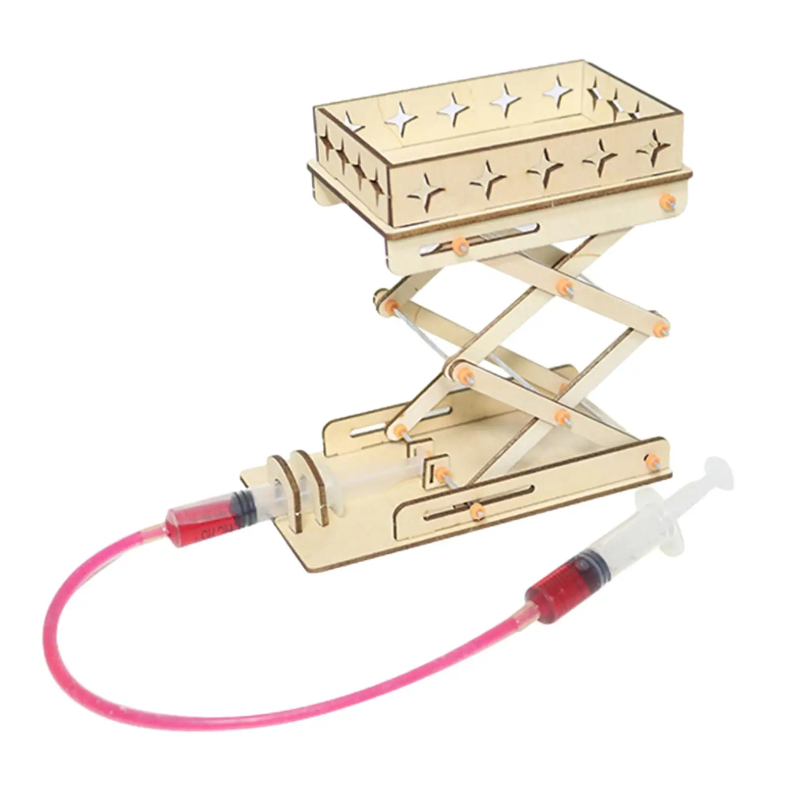 Stem Science Kits Hydraulic Lift Table Model Science Experiment for Development Toy Children Beginners Creative Gift Teens