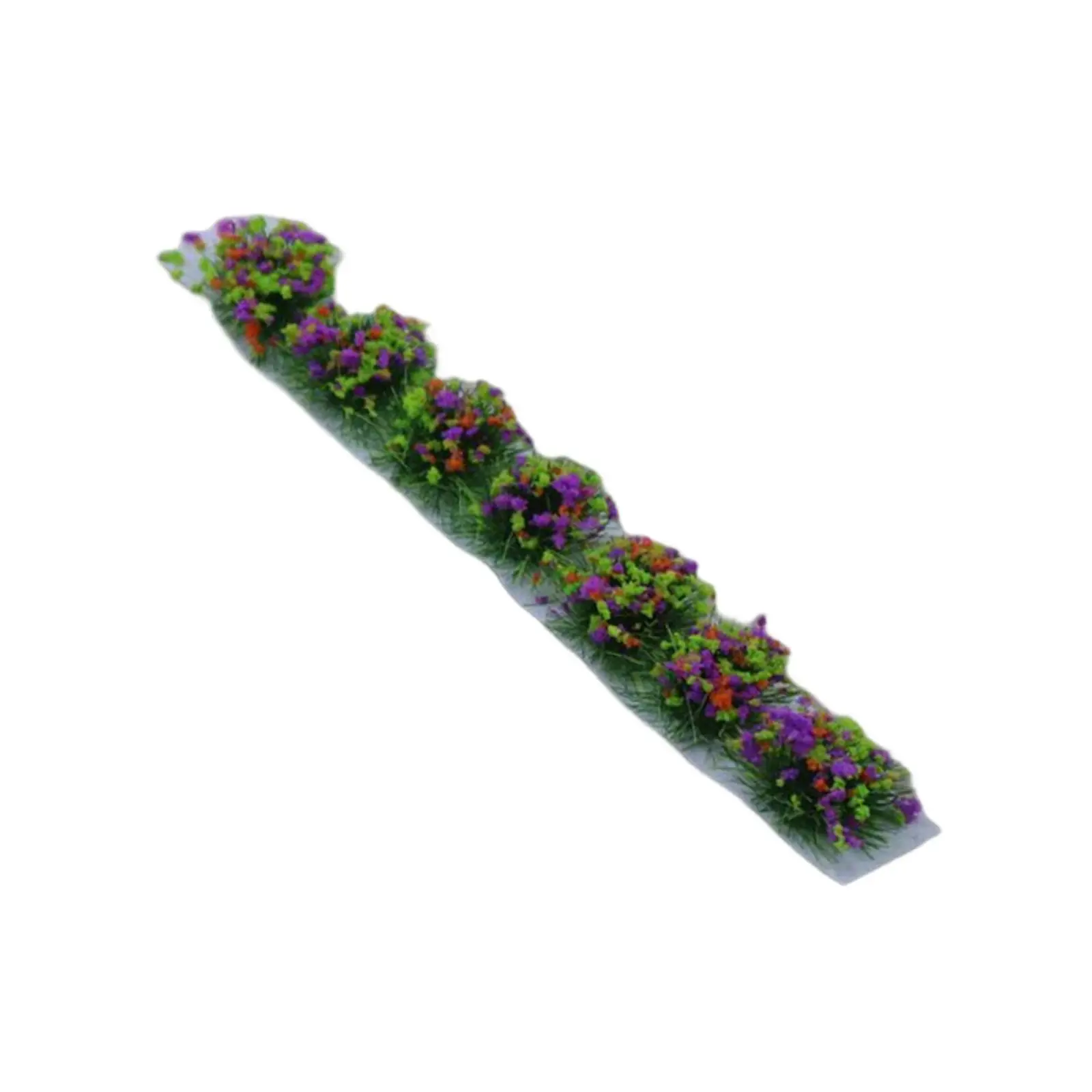 2x Miniature Flower Cluster Flower Vegetation Groups Cute Scenery Model DIY