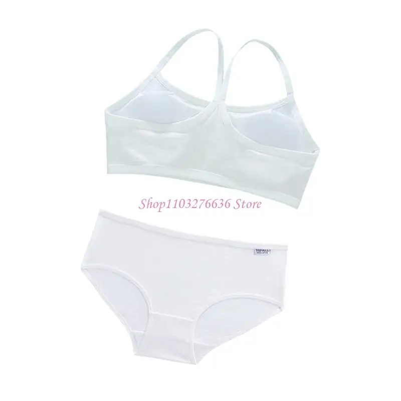 R6FD Girls sujetador adolescente tops tubo bustier para niños adolescentes lencería para estudiantes secundaria ropa - imagen 3