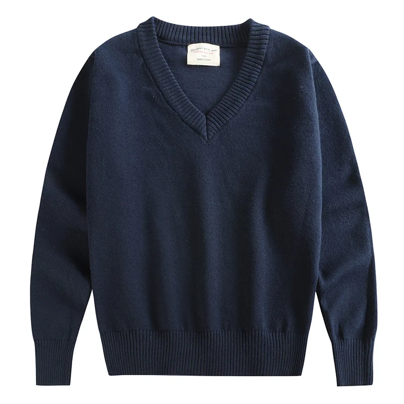Jersey gris Unisex para niños – Perfecto para el cole en otoño e invierno - imagen 3