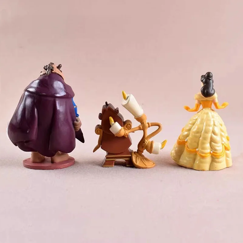 Figuras de Belle estilo anime Disney La Bella y la Bestia para niña - imagen 3