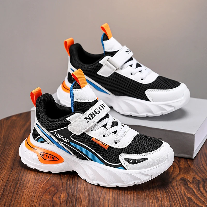 2025 zapatillas de deporte informales para chico, zapatos deportivos para niños y niñas, tenis de suela blanda para estudiantes, zapatos de senderismo ligeros transpirables - imagen 3