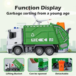Camión de basura radio control para niños – Vehículo eléctrico