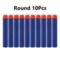 10 Pcs-Blue round
