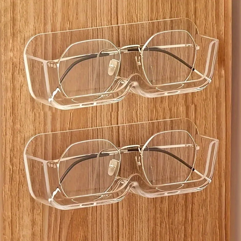 Organizador de baño infantil – Soporte de pared para gafas y cepillos - imagen 3