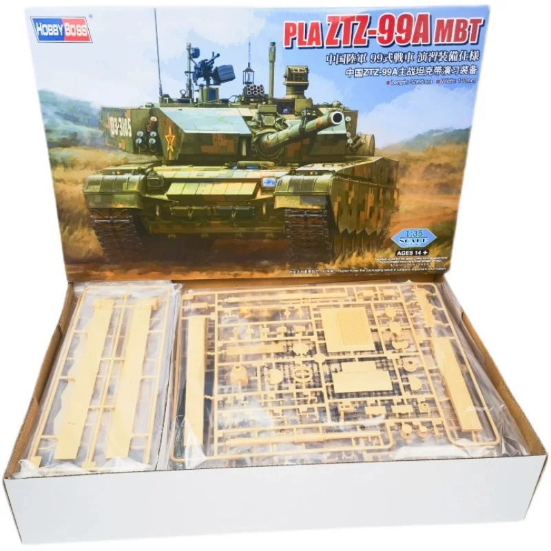 TRUMPETER 1/35 PLA ZTZ-99A MBT Modelo de rompecabezas de ensamblaje de plástico - imagen 2