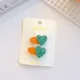 green heart orange