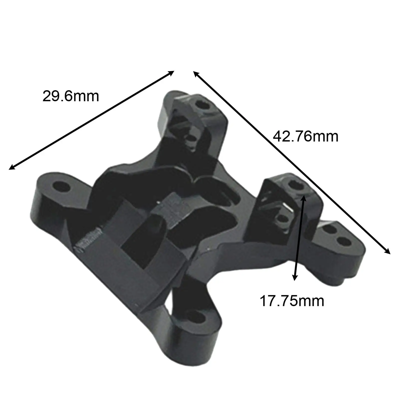 1:16 Front Rear Shock Mount Brackets Sturdy Accessory Metal Damper Towers Mount RC Parts for 16101 16104 Q130B Q117B Q130A