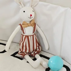 Muñeco de apego conejito Honda – Algodón y lino para bebés