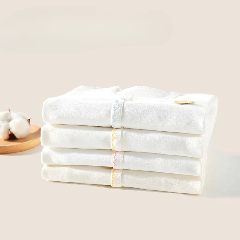 Mono para bebé recién nacido, ropa 100% de algodón para niños y niñas, mono con estampado bonito de oso, pijamas para las cuatro estaciones de 3 a 6-9-12M - imagen 5