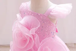 Vestido de princesa con lentejuelas para niña - Ceremonias y recitales