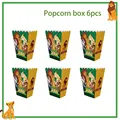 6pcs Popcorn Boxes