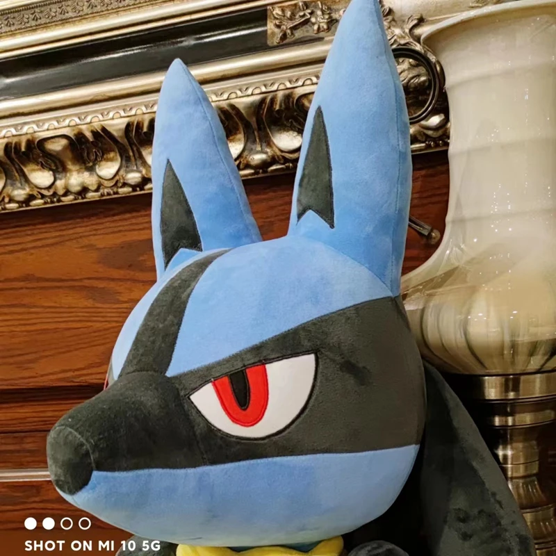Peluche Pokémon Lucario grande – Almohada de felpa suave - imagen 5