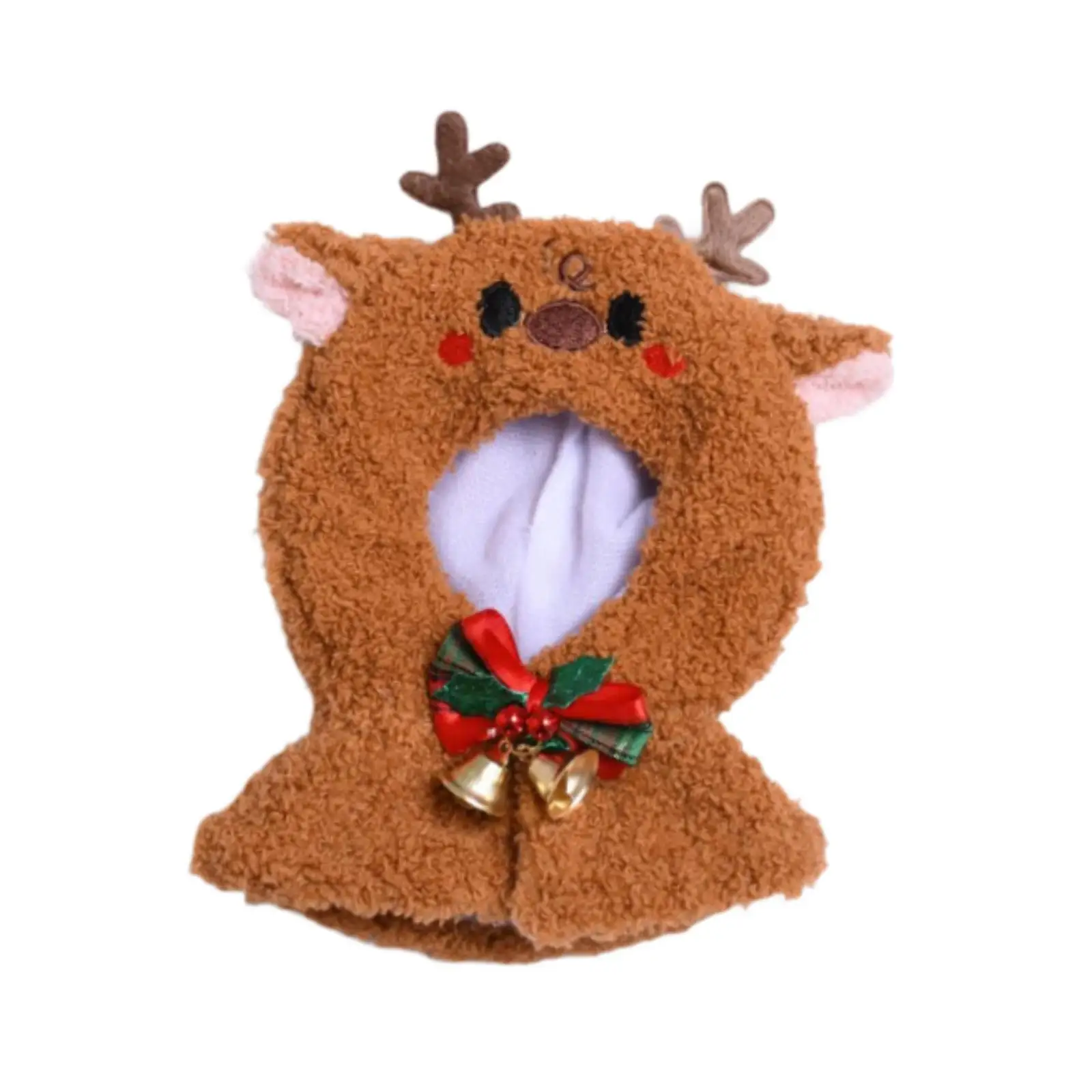 15 -17 cm Plush Doll Clothes Christmas Shawl Fashion Cute Doll Dress up